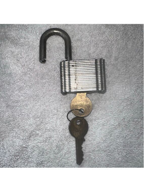 Vintage Slaymaker Padlock with 2 Slaymaker Keys Made In Lancaster Pennsylvania